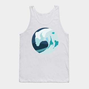 sea waves Tank Top